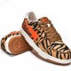 Bape Sk8 Sta Low Black Orange Brown Women Men Casual Shoes