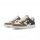 Bape Sta Sk8 Low Beige Black Army Green Women Men Casual Shoes