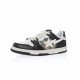 Bape Sta Sk8 Low Black White Women Men Casual Shoes