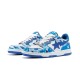 Bape Sta Sk8 Low Blue White Deep Blue Women Men Casual Shoes