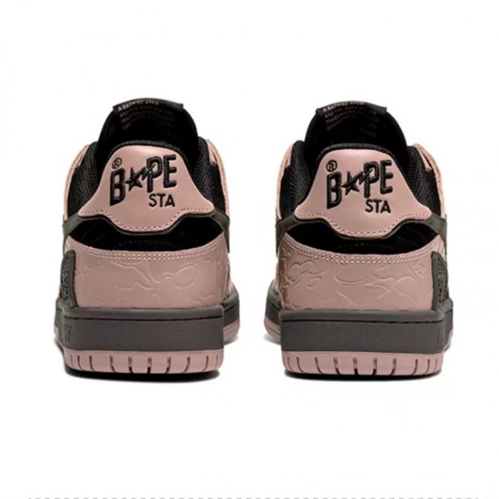 Bape Sta Sk8 Low Ltpink Black Grey Women Men Casual Shoes