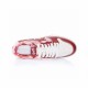 Bape Sta Sk8 Low Red White Women Men Casual Shoes