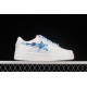 Bapesta LOW BLUE WHITE SHOES 1H20-191-045