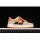 Bapesta LOW BROWNLIGHT GREYWHITE-ORANGE 1H70-191-002