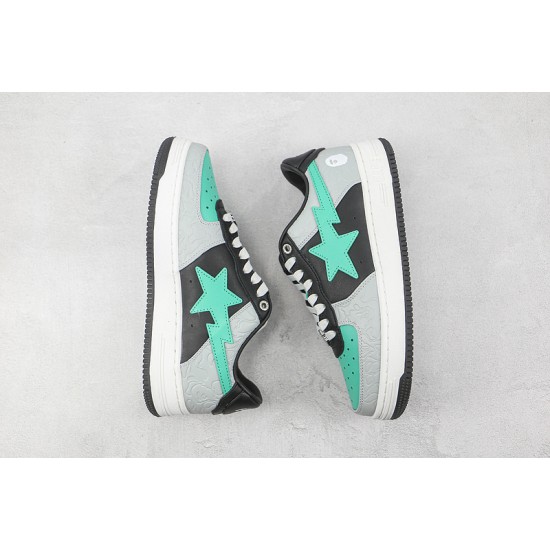 Bapesta LOW SHOES BLACKCYAN-BLUEGREY 1H70-291-002