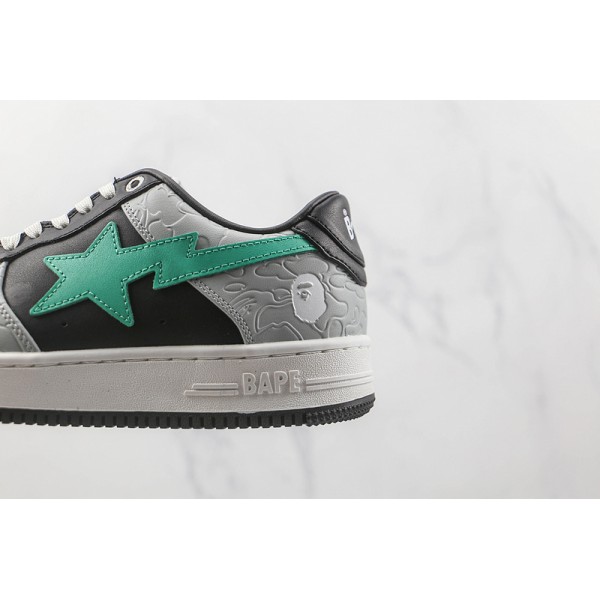 Bapesta LOW SHOES BLACKCYAN-BLUEGREY 1H70-291-002