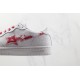 Bapesta LOW SHOES White Red