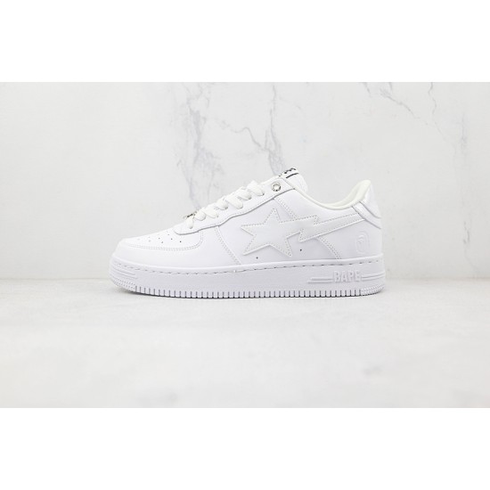 Bapesta LOW WHITE