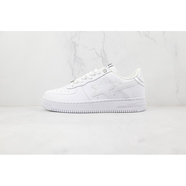 Bapesta LOW WHITE