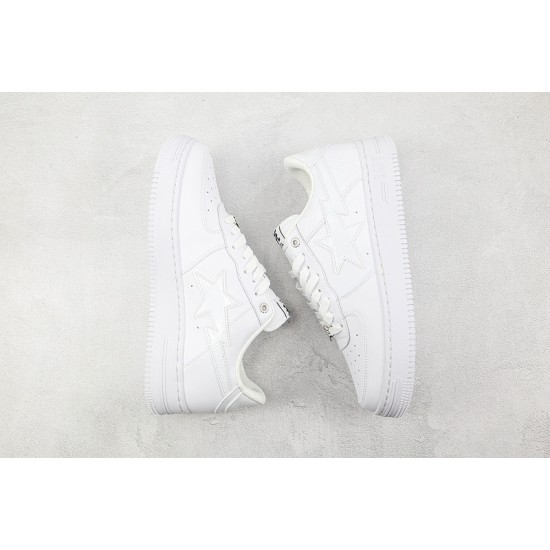 Bapesta LOW WHITE