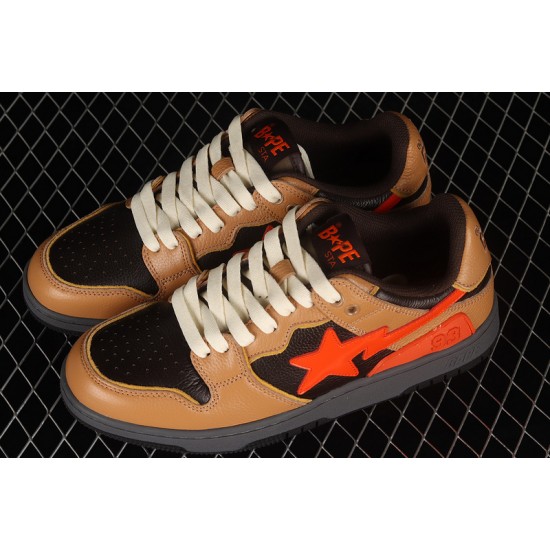 Bapesta SK8 TO NIGO LIGHT BROWNBLACKRED 1H80-291-021