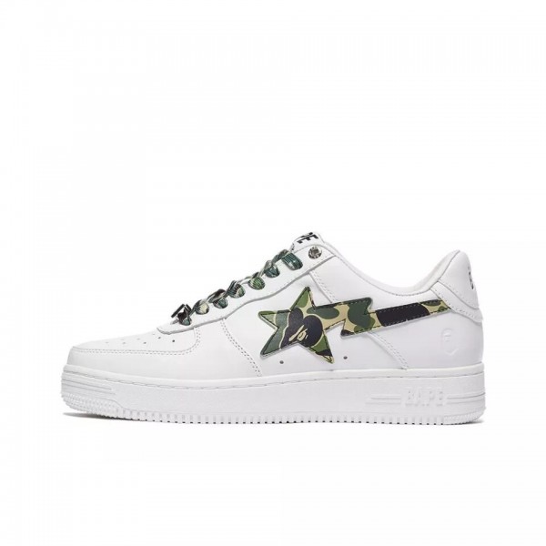 Bapesta TO LOW WHITE GREEN 1H20-191-045