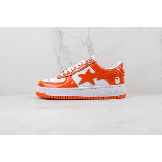 Bapesta WHITE ORANGE 1H70-191-001