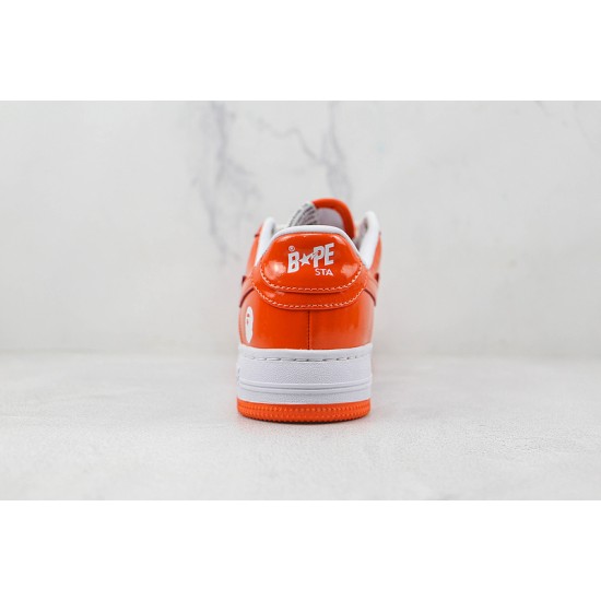 Bapesta WHITE ORANGE 1H70-191-001