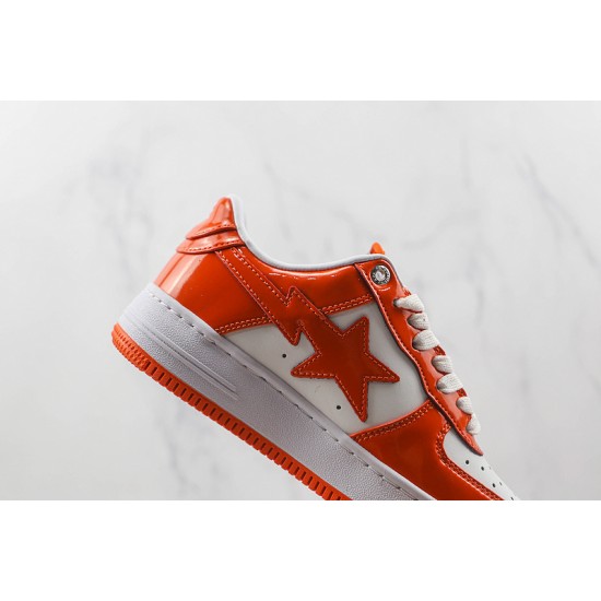 Bapesta WHITE ORANGE 1H70-191-001