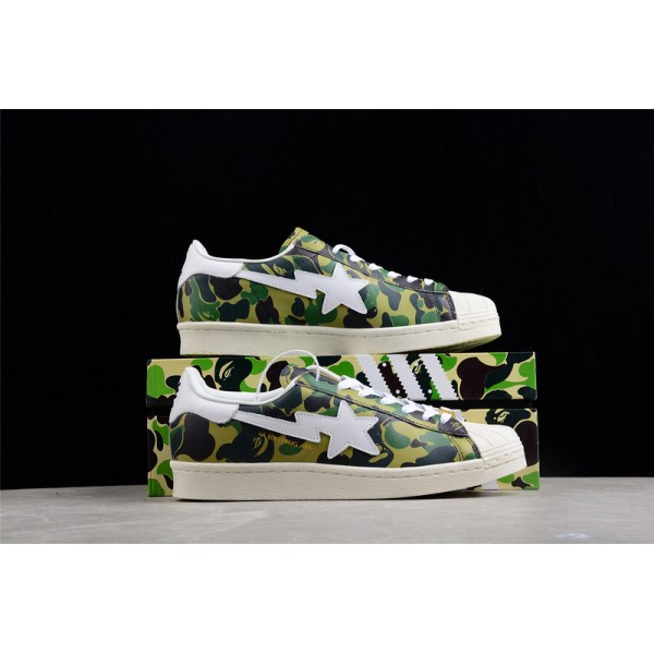 BAPE X SUPERSTAR 80S ABC CAMO CLOUD WHITE GZ8981