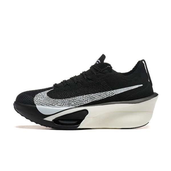 Women/Men Nike Air Zoom Alphafly NEXT 3 Black White Sports Shoes