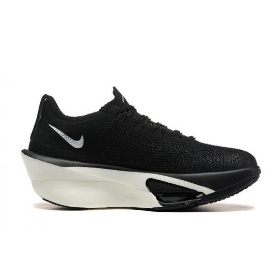 Women/Men Nike Air Zoom Alphafly NEXT 3 Black White Sports Shoes