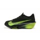 Women/Men Nike Air Zoom Alphafly NEXT 3 Black and Green Sports Shoes