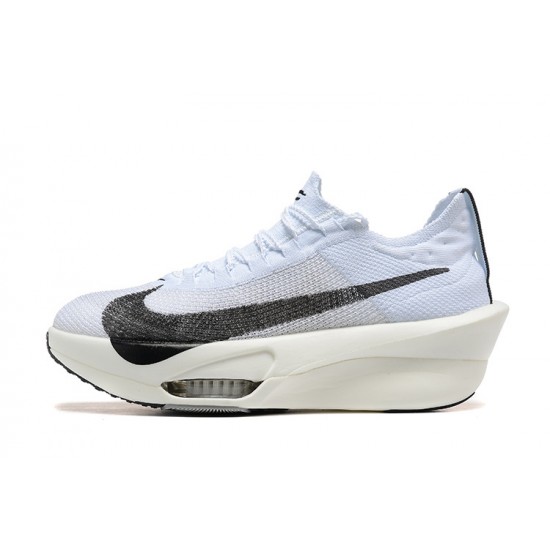 Women/Men Nike Air Zoom Alphafly NEXT 3 Black and White Sports Shoes