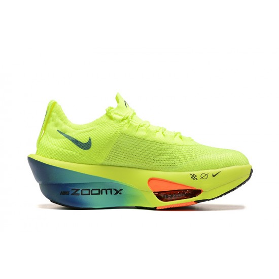 Women/Men Nike Air Zoom Alphafly NEXT 3 Neongreen Sports Shoes