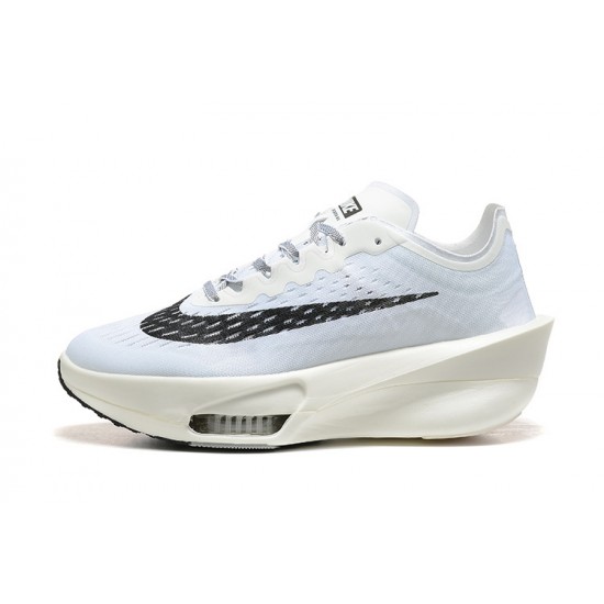 Women/Men Nike Air Zoom Alphafly Next 3 White and Black Sports Shoes