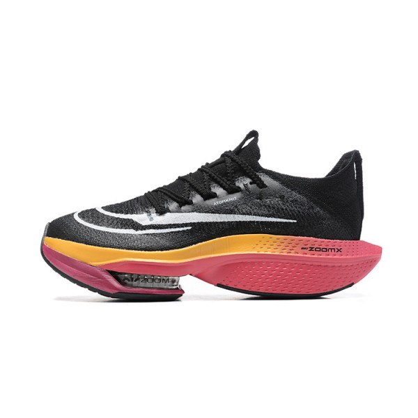 Mens Nike Air Zoom Alphafly Next 2 Black Orange Sports Shoes