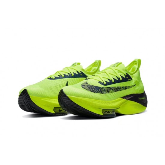 Mens Nike Air Zoom Alphafly Next 2 Neongree Black Sports Shoes