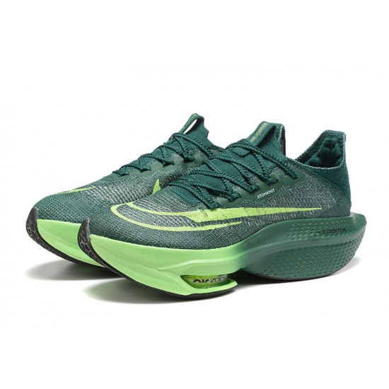 Nike Air Zoom Alphafly Next 2 Mens Green Sports Shoes