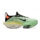 Women/Men Nike Air Zoom Alphafly Next 2 Black Green Sports Shoes