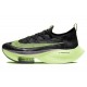 Women/Men Nike Air Zoom Alphafly Next 2 Black and Green Sports Shoes