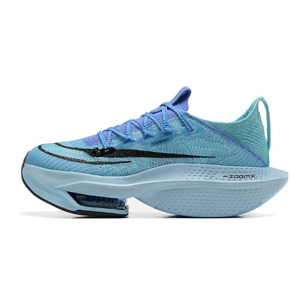 Women/Men Nike Air Zoom Alphafly Next 2 Blue Sports Shoes