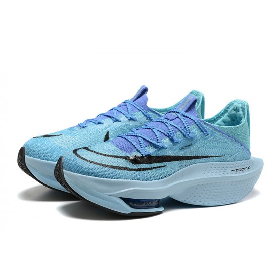 Women/Men Nike Air Zoom Alphafly Next 2 Blue Sports Shoes