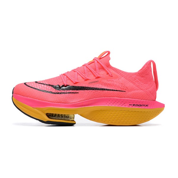 Women/Men Nike Air Zoom Alphafly Next 2 Pink Red Sports Shoes