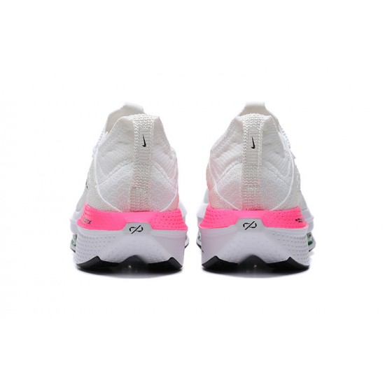 Women/Men Nike Air Zoom Alphafly Next 2 Pink White Sports Shoes