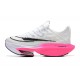 Women/Men Nike Air Zoom Alphafly Next 2 White Pink Sports Shoes