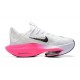 Women/Men Nike Air Zoom Alphafly Next 2 White Pink Sports Shoes