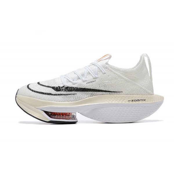 Women/Men Nike Air Zoom Alphafly Next 2 White Sports Shoes