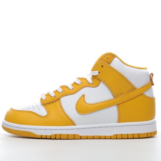 Nike Dunk High Dark Sulphur DD1869-106 Yellow White