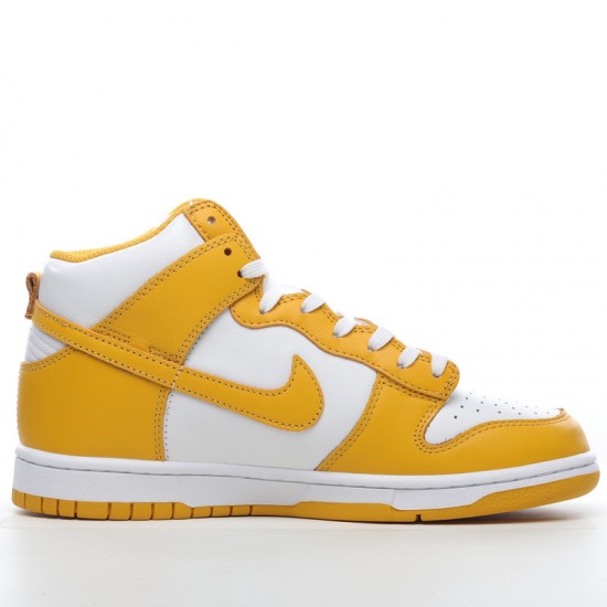 Nike Dunk High Dark Sulphur DD1869-106 Yellow White