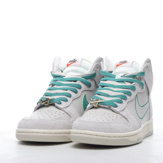 Nike Dunk High First Use Sail (GS) DD0733-001 Green White