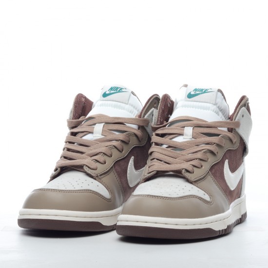 Nike Dunk High Light Chocolate DH5348-100 Brown