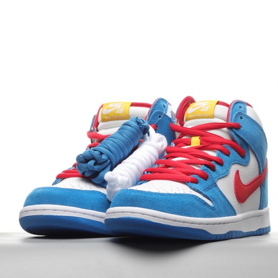 Nike SB Dunk High “Doraemon CI2692-400 Blue White