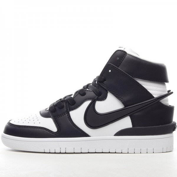 Nike SB Dunk High AMBUSH CU7544-001 Black White 