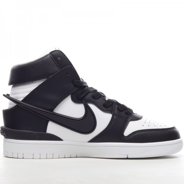 Nike SB Dunk High AMBUSH CU7544-001 Black White 