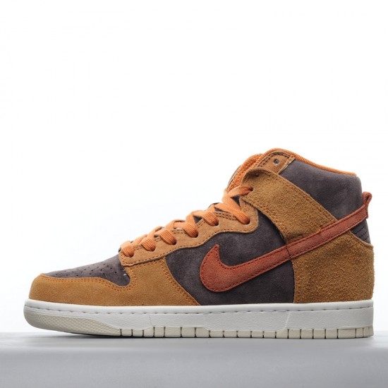 Nike SB Dunk High Dark Russet DD1401-200 Brown