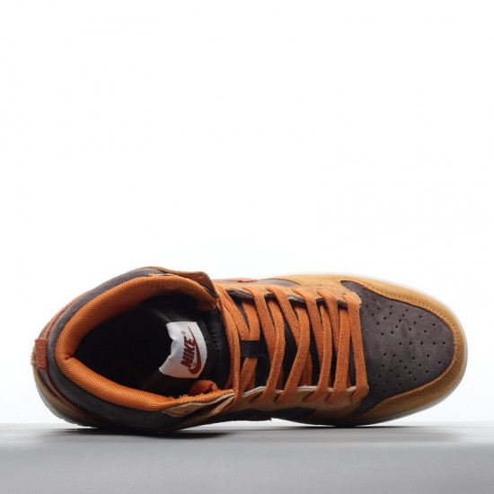 Nike SB Dunk High Dark Russet DD1401-200 Brown