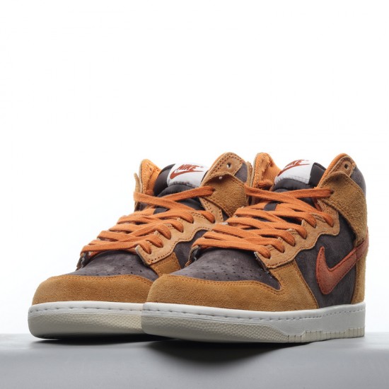 Nike SB Dunk High Dark Russet DD1401-200 Brown