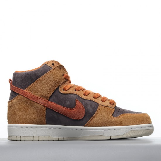 Nike SB Dunk High Dark Russet DD1401-200 Brown