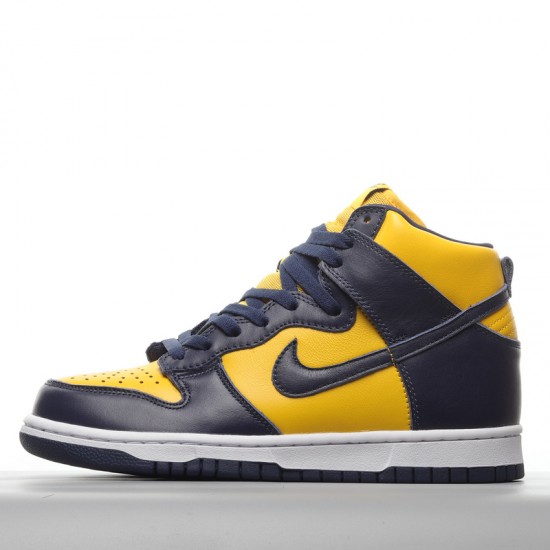 Nike SB Dunk High Pro Michigan CZ8149-700 Yellow Black